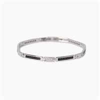 Bracciale Mabina Uomo Reoladed in Argento Zircone 534013 - 534013